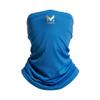 MISSION Cooling Neck Gaiter 12+ Ways to Wears, Face Mask, UPF 50, Cools When Wet- Blue view 1