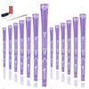 Karma Sparkle Purple Golf Grip Kit for Women with Tape Strips, Grip Solvent, Rubber Vise Clamp and 13 Ladies Golf Grips view 1