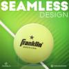 Franklin Sports Glow in The Dark Ping Pong Balls - Official Size + Weight 40mm Table Tennis Balls - One Star Glow in The Dark Ping Pong - Durable High Performance - Green - 6 Pack view 2