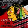 Franklin Sports GFM 1500 NHL Chicago Blackhawks Goalie Face Mask view 4