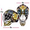 Franklin Sports Boston Bruins NHL Hockey Goalie Face Mask - Goalie Mask for Kids Street Hockey - Youth NHL Team Masks for Kids view 2
