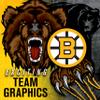 Franklin Sports Boston Bruins NHL Hockey Goalie Face Mask - Goalie Mask for Kids Street Hockey - Youth NHL Team Masks for Kids view 4
