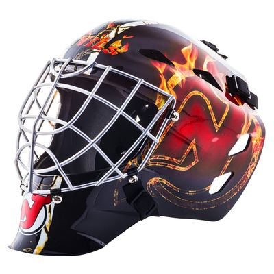 Franklin Sports GFM 1500 NHL New Jersey Devils Goalie Face Mask