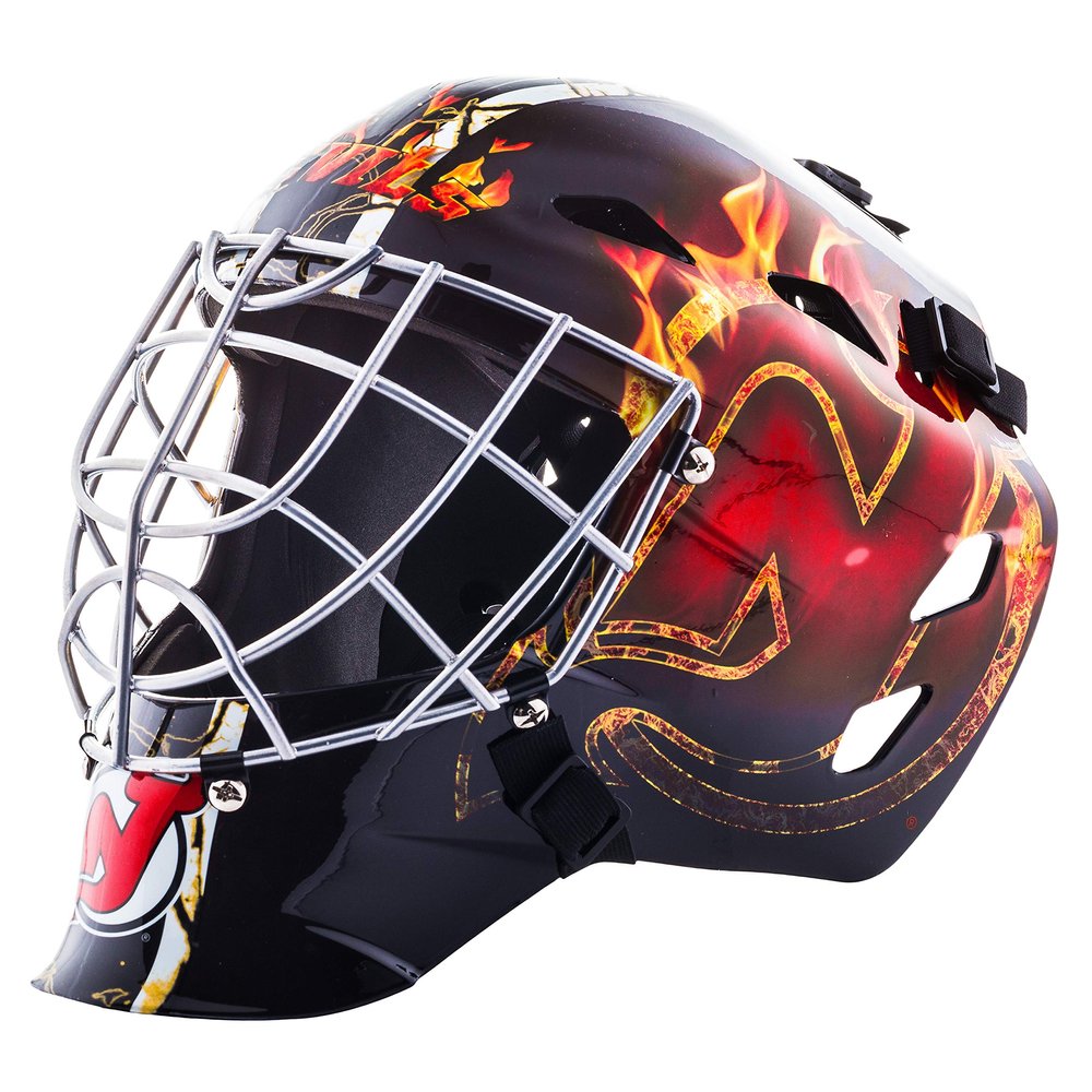 Franklin Sports GFM 1500 NHL New Jersey Devils Goalie Face Mask