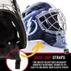 Franklin Sports Tampa Bay Lightning NHL Hockey Goalie Face Mask - Goalie Mask for Kids Street Hockey - Youth NHL Team Masks for Kids view 4