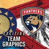 Franklin Sports GFM 1500 NHL Florida Panthers Goalie Face Mask view 4