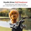 Daphne's Headcovers Doodle Driver Headcover | Premium Headcovers | Funny Golf Club Covers | Stylish Protection for Your Clubs | Men's Golf Gear | Headcover for Men and Women view 2