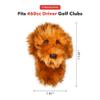 Daphne's Headcovers Doodle Driver Headcover | Premium Headcovers | Funny Golf Club Covers | Stylish Protection for Your Clubs | Men's Golf Gear | Headcover for Men and Women view 3