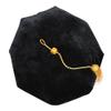 Newrara Doctoral Tam Black Velvet 8-Sided W/Gold Bullion Tassel One Size Fits Most view 1
