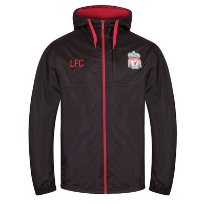 Liverpool FC Official Soccer Gift Mens Shower Jacket Windbreaker XL