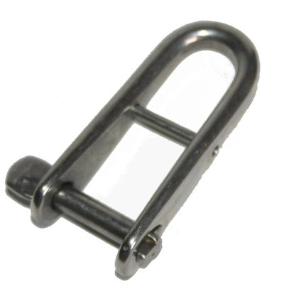 Nautos Forged Halyard Key PIN Shackle- Captive - with Secondary PIN. (5mm - 3/16")