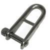 Nautos Forged Halyard Key PIN Shackle- Captive - with Secondary PIN. (5mm - 3/16") view 1