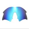NicelyFit Polarized Replacement Lenses for Oakley M Frame Sweep Sunglasses (Ice Blue Mirror) view 1