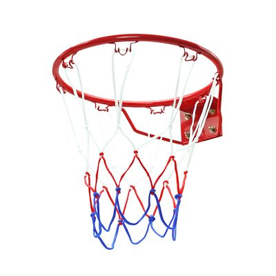 Basketball Rim Goal Wall Mounted Hoop Indoor Outdoor Hanging Basketball Hoop, 32centimeter/12.6inch