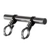 GUB 31.8MM Double Clamp Carbon Fiber Super Long Bike Bicycle Handlebar Extender Extension Light Lamp Computer Phone Mount Bracket Stand Holder view 1