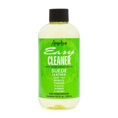 Angelus Easy Cleaner, Premium Shoe Cleaner, Safe For Sneakers, Leather, Suede, Canvas, and More Removes Dirt and Stains | Made In USA - 8.6 fl oz