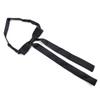 TopTie Black Satin Western String Bow Tie view 4