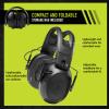 Peltor Sport Tactical 500 Bluetooth Hearing Protection Ear Muffs, 25 dB Noise Reduction Rating, Electronic Hearing Protection Headphones for Shooting, Hunting, Mowing, Construction, Concerts, & More view 3
