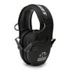 WALKER'S Razor Electronic Quad Muff w/ Bluetooth | 4 Mics 360-Degree Sound Capture 23dB NRR Hearing Protection Range Shooting Earmuffs w/ 2 AAA Batteries, Black view 3