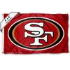 San Francisco 49ers Large Outdoor 4 ft x 6 ft Flag and Banner view 1