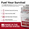 Legacy Food Storage Gluten Free 3 Day Kit, Emergency Food Supply, 12,080 Total Calories, 32 Large Servings, Shelf Stable, Freeze Dried Survival Meals for MRE Camping, Hiking, & Backpacking view 3