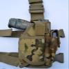 Acid Tactical Leg Thigh Gun Pistol Holster or Open Carry Belt Duty Holster Multicam view 1