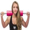 Advanced Squat Pad - Barbell Pad for Squats, Lunges & Hip Thrusts - Neck & Shoulder Protective Pad Support (Pink) view 3