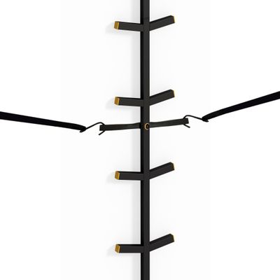 Muddy Quick Stick XL Climbing Stick Tree Climbing Gear, Deer Hunting Accessories for Tree Stands and Elevated Deer Blinds, Black