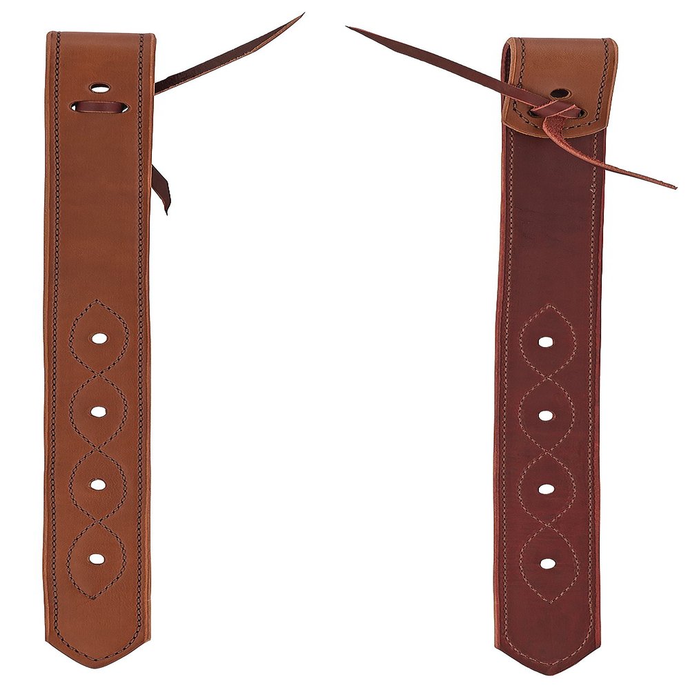 Weaver Leather Doubled and Stitched Leather Billets