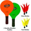 Funsparks Paddle Ball Jazzminton Game - All-Season Indoor/Outdoor Racquet Game for Active Play view 3