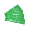 Synergee 10 Pack Mini Band Resistance Loop Exercise Bands Green Medium Resistance view 1
