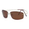 Eyekepper Rimless Sunglasses for Women, Titanium, Polarized, Men view 1