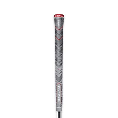 Golf Pride MCC Plus4 ALIGN Golf Club Grip - All-Weather Hybrid Grip with Raised Ridge Technology & Larger Lower Hand - Brushed Cotton Cord & Pebbled Texture - Midsize - 1 Pack