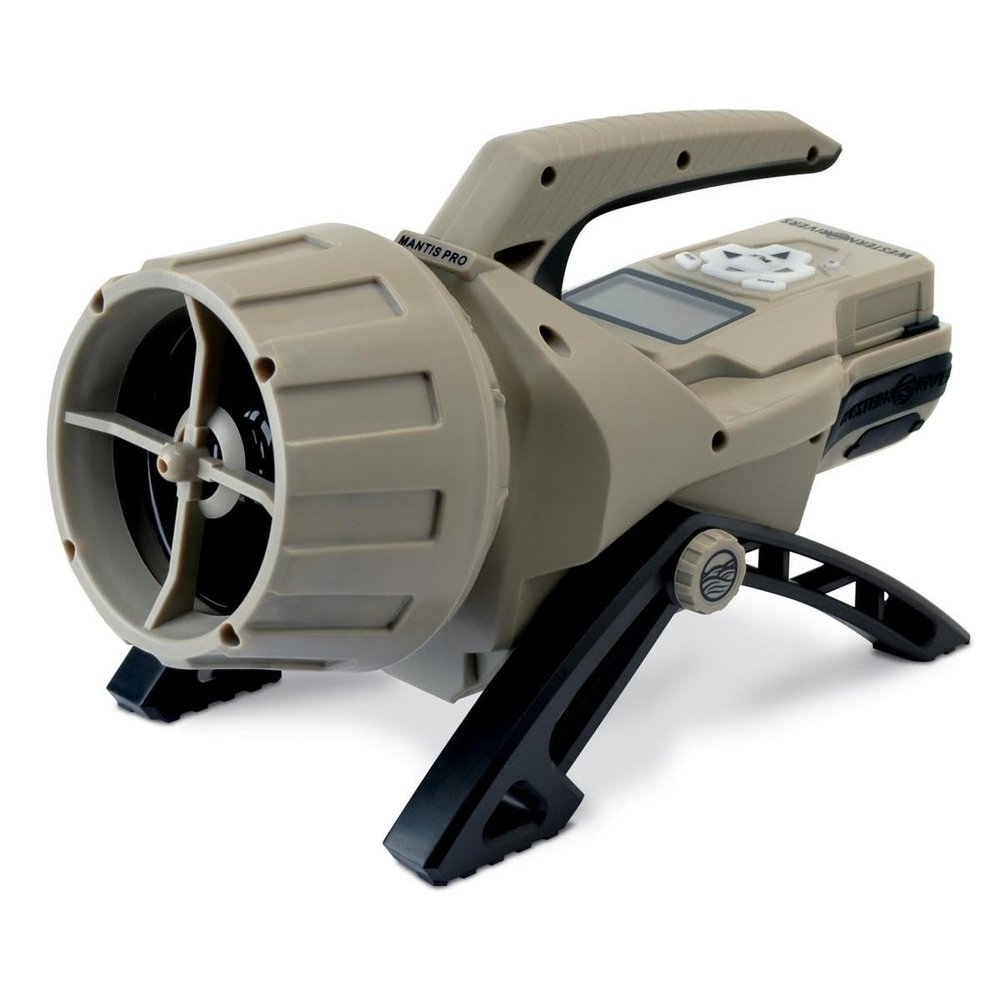 WESTERN RIVERS Mantis Pro 100 Compact Easy-to-Use Electronic Game Call - 4" Reflex Loudspeaker for Hunting with Removable Remote Control