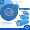 Rolling With It Foam Roller with High Density for Physical Therapy, Muscle Roller for Exercise and Muscle Recovery, Eco-Friendly Back Roller, Firm and Smooth Surface Massage Roller, Size: 18 inches view 2