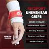 Reisport Women's Uneven Bar Hook/Loop Gymnastics Grips - Durable Leather Hand Grips for Gymnastics Bars Women & Girls - Gymnastics Equipment & Accessories Advanced Gymnasts, Made In USA - Small view 2