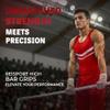 Reisport High Bar Gymnastics Grips for Men - Premium Leather Hand Grips for Gymnastics Bars - Gymnastics Equipment & Accessories for Advanced Gymnasts view 2