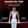 Reisport High Bar Gymnastics Grips for Men - Premium Leather Hand Grips for Gymnastics Bars - Gymnastics Equipment & Accessories for Advanced Gymnasts view 4