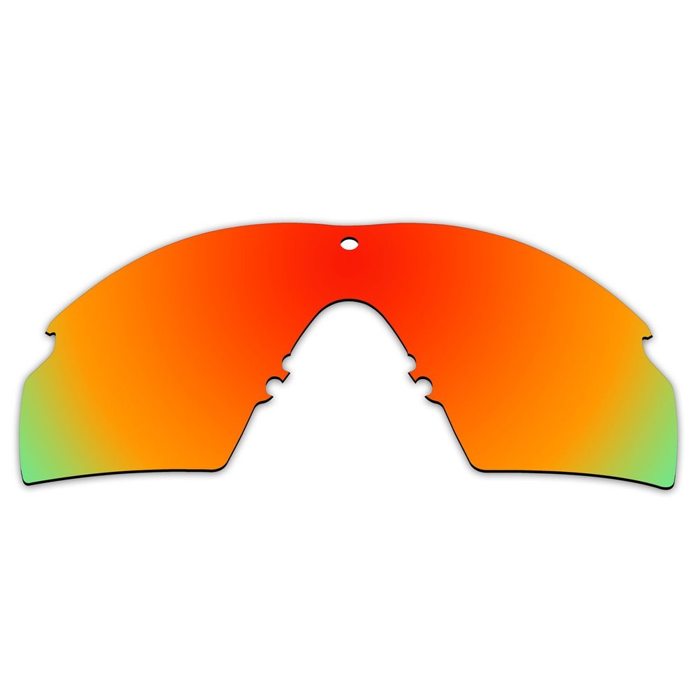 ACOMPATIBLE Replacement Lenses for Oakley Industrial M Frame 2.0 (2016 Year) Sunglasses OO9213 (Fire Red - Polarized)