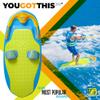 ZUP You Got This All-in-One Board for Kneeboarding, Wakeboarding, Wakeskating, and Wakesurfing, Versatile Design for All Ages, Available in 160 and 260 Models, 51.7" x 23.8" x 4.6, Blue view 2