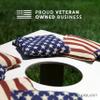 Play Platoon Weather Resistant Cornhole Bags Set of 8 - American Flag Corn Hole Bags (Stars & Stripes) - Outdoor Toss -Regulation Size & Weight view 3