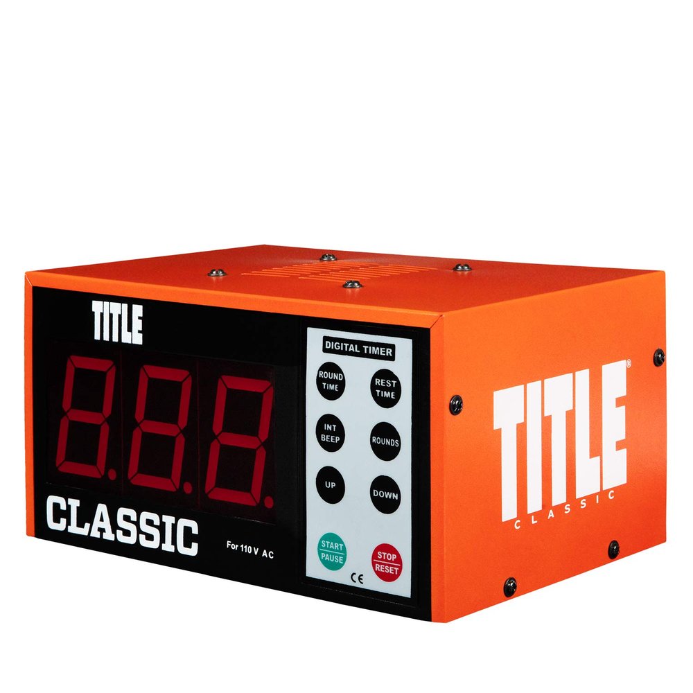 Classic XL Digital Gym Timer - Interval & Workout Timer, Boxing Equipment
