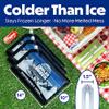 Cooler Shock Reusable Ice Packs for Cooler, 14"x10" - Long Lasting Cold Freezer Packs for Coolers and Lunch Boxes - Cooler Ice Packs for Camping Gear, Fishing, Road Trips, Beach Must Haves view 3