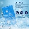 WORLD-BIO Reusable Ice Packs for Lunch Boxes & Coolers, Leakproof Quick Freeze Cold Packs for Picnics, Beach, Camping, Work - Long Lasting to Keep Drinks Cold (Thin Ice Packs 6 Pcs) view 4