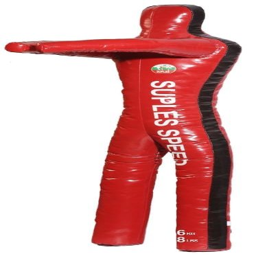 Suples Speed Wrestling Dummy with Legs  Medium 46 lb 63 in Vinyl Throwing Dummy for MMA, Judo, Jiu Jitsu & Grappling Training