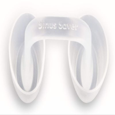 Sinus Saver Nose Plugs XS - Waterproof Soft Silicone Swimming Protectors Plugs for Swimmers, Surfers & Water Sports - Nostril Plugs for Kids & Adults Clear