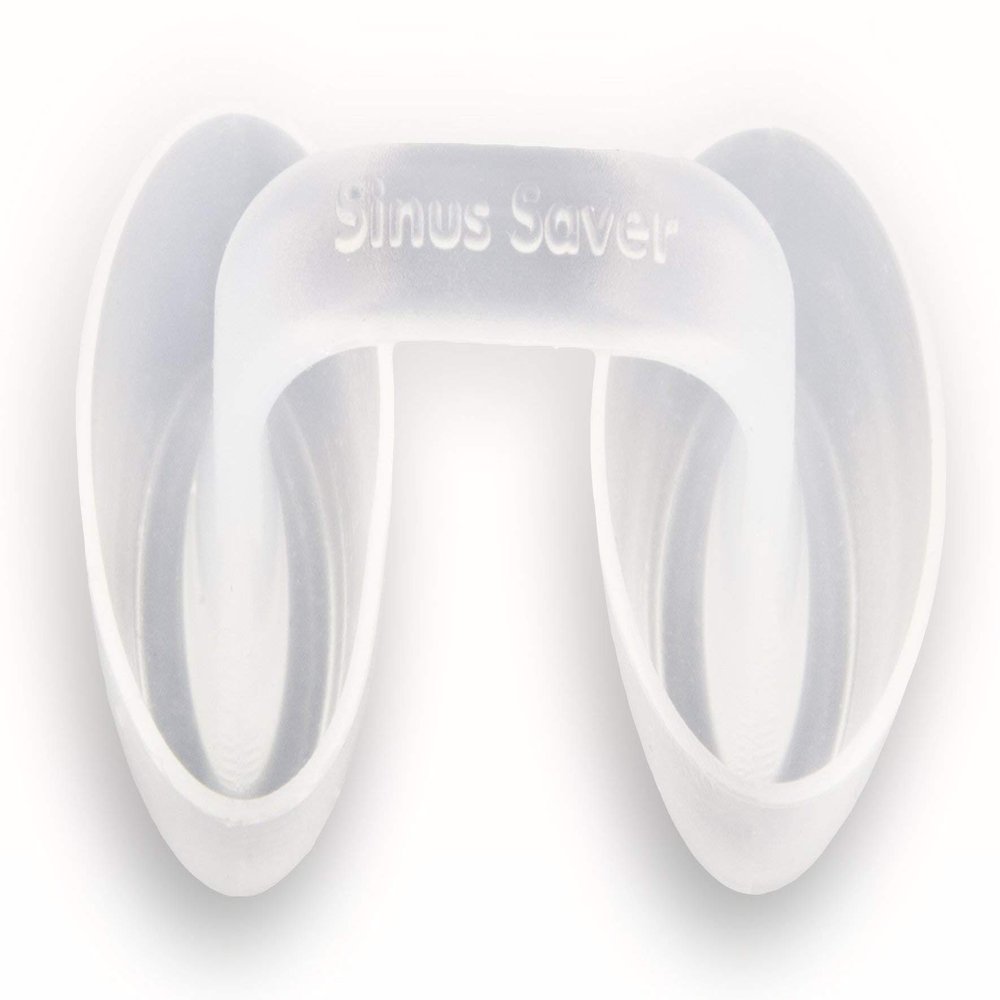 Sinus Saver Nose Plugs XS - Waterproof Soft Silicone Swimming Protectors Plugs for Swimmers, Surfers & Water Sports - Nostril Plugs for Kids & Adults Clear