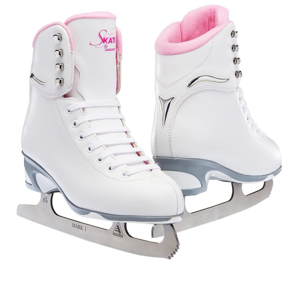 Jackson Ultima SoftSkate Womens/Girls Figure Ice Skates - Women's Size 8, Medium Width