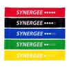 Synergee Mini Band Resistance Band Loop Exercise Bands Set of 5 view 1