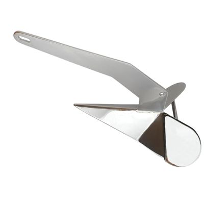 MarineNow Stainless Steel Delta Style Boat Anchor (5 kg)